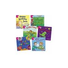 Learn at Home:Star Reading Pink Level Pack 5 fiction and 1 non-fiction book Hughes Monica