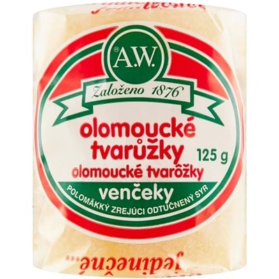 A.W. Olomoucké tvarôžky venčeky 125 g