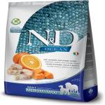 N&D GF Ocean Codfish& orange гранули без зърно за кучета - 2.5кг