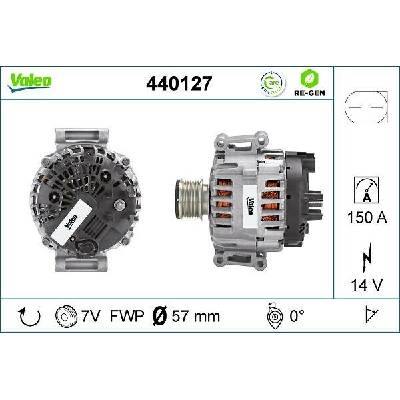 Alternátor VALEO 440127