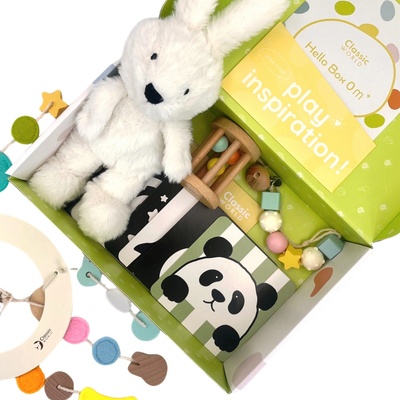 Classic World pastel baby set box prvé hračky