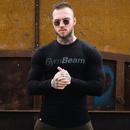 GymBeam tričko Long Sleeve Leisure Black