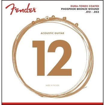 Fender 860L Phosphor Bronze 12-53 Струни за акустична китара (0730860403)