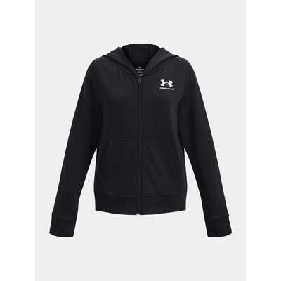 Under Armor Y Rival Cotton FZ Hoodie Jr 1357613 001