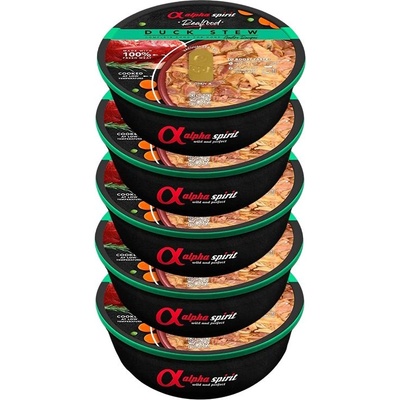 Alpha Spirit Dog Realfood Duck Stew 5 x 280 г
