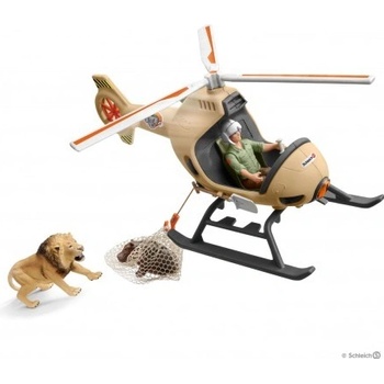 Schleich 42476 helikoptéra pre záchranu zvierat