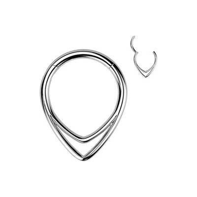 Šperky4U piercing septum helix cartilage titan TIT1328-1208