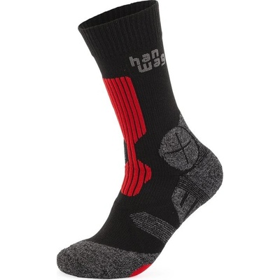 Hanwag Trek Socke rubin/bright red