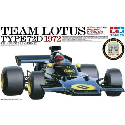 Tamiya Team Lotus Type 72D 1972 1:12