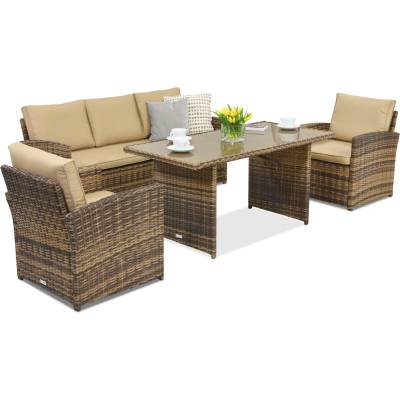 Garden Point Градински мебели Monaco Apetito 5 Garden Point кафяв (GAP249-5)
