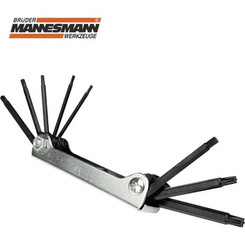 Brüder Mannesmann Комплект ключове тип ТОРКС, 8 бр. / mannesmann 29036 / (m 29036)