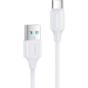 JOYROOM Кабел за зареждане / пренос на данни Joyroom, USB към USB Type C, 3A, (S-UC027A9 0.25m white)