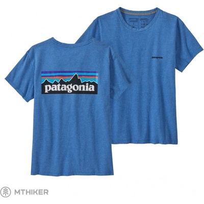 Patagonia P 6 Logo Responsibili Tee dámske tričko blue bird