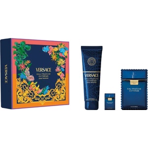 Versace Man Eau Fraiche Extreme Gift Set EDP 100 ml + Shower Gel 150 ml + EDP 5 ml за мъже