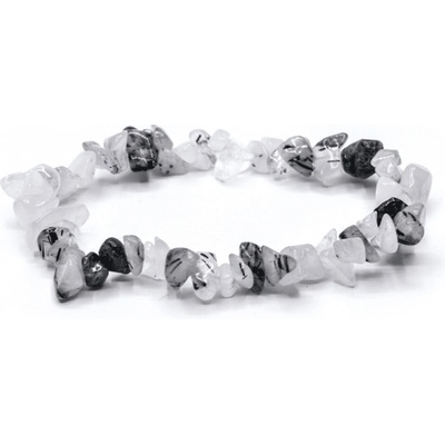 Milujeme Kameny křišťál s turmalínem sekánek NS47