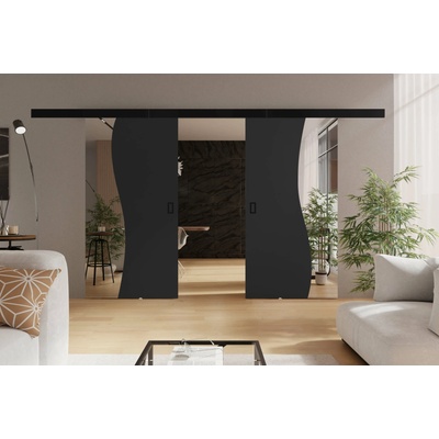 KIER Posuvné dvere FALA DUO Grafit 172 cm