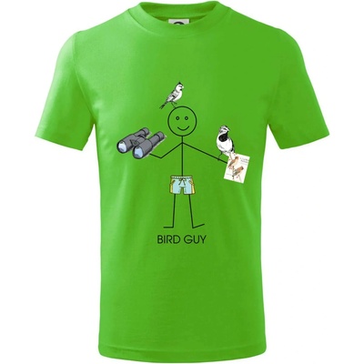 Bird guy tričko detské Apple Green