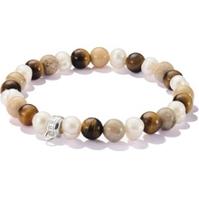 Thomas Sabo náramok na charm Colourful stones X0293-014-7