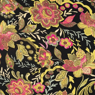 Strima Viscose/EA Jersey Print - gobelin, limetková