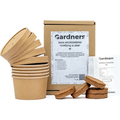 Gardners Sada microgreens "Vypěstuj si sám", M