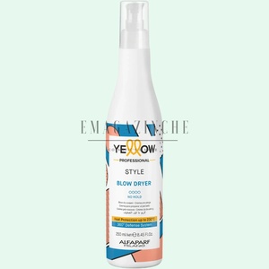 Yellow Professional Alfaparf Milano Alfaparf Yellow Термозащитен крем до 230°C за бързо изсушаване 250 мл. Style Blow dry cream (0315100)