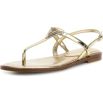Dámské Sandály GUESS RAINEY FLGRAYLEL21-GOLD Zlatý