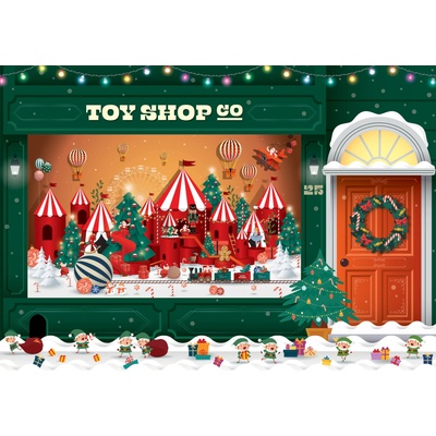 Interdruk - Puzzle Christmas: Toy Shop - 500 piese