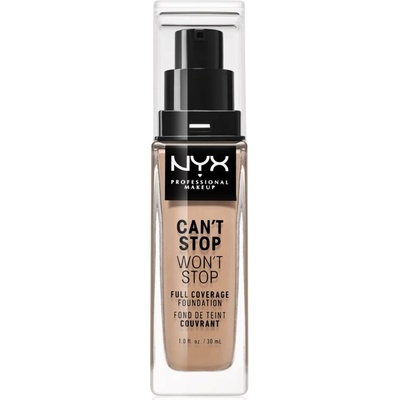 NYX Professional Makeup Can't Stop Won't Stop vysoce krycí make-up Light Ivory 30 ml