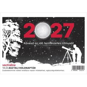VECTRALINE Настолен календар vectraline ta23 с плоска лунна фаза 2027. 23.02004 (23.02004)