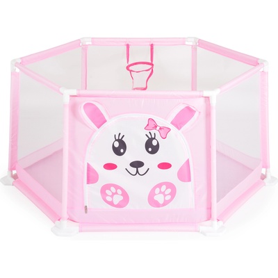 Moni Кошара за игра 146 cm с 50 топки pink - 7061B (111939)