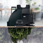 Leitz Cardboard briefcase with eraser Leitz Recycle A4 - mallbg - 21,69 лв
