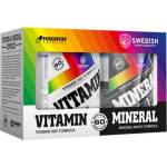 Swedish Supplements Vitamin Day Formula & Mineral Night Formula, 2 x 60 капсули, Swedish Supplements