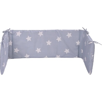 Image 1 of Lorelli Малък обиколник от ранфорс Lorelli - Звезди, Blue Grey Mist (20830023503)