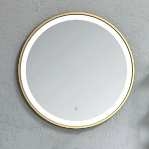 Fluminia Огледало с осветление и размразител Fluminia Gold-Lady-60 60 см (HN208G-60)