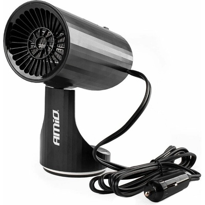 Ventilátor s topením a rozmrazováním skel 12V 150W AMIO