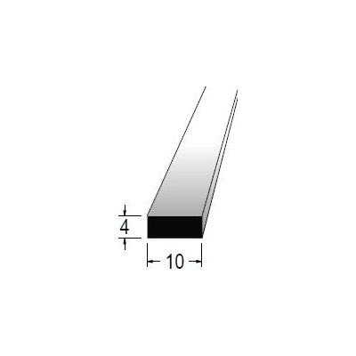 Hranolek 10x4mm, délka 100cm
