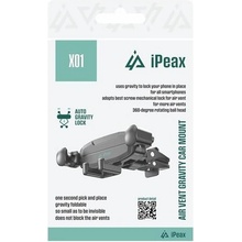 iPEAX držák do auta X01 černý 90010146
