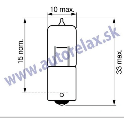 Narva H5W 12V 5W BA9s
