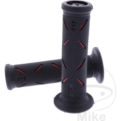 ProGrip gumové rukojeti černé/červené tloušťka 22 mm. délka 122MM zavřené