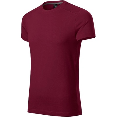 Pánské tričko Action Color garnet Vínová