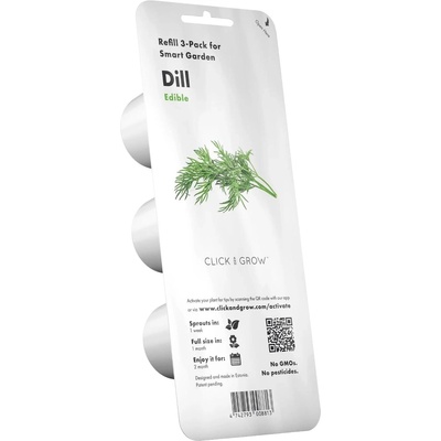 Click & Grow Семена Click and Grow - Копър, 3 пълнителя (SGR49X3)