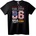NOONEBRAND Тениска New York Brooklyn 86 - 6XL, Black