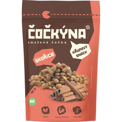 Čočkýna Smažená Čočka Bio skořice 40 g