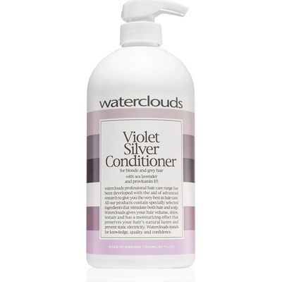 Waterclouds Violet Silver kondicionér pro blond a šedivé vlasy 1000 ml