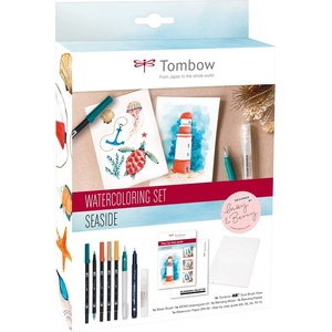 Tombow Маркери ABT Dual Brush комплект Seaside (11) (WCS-SEA)