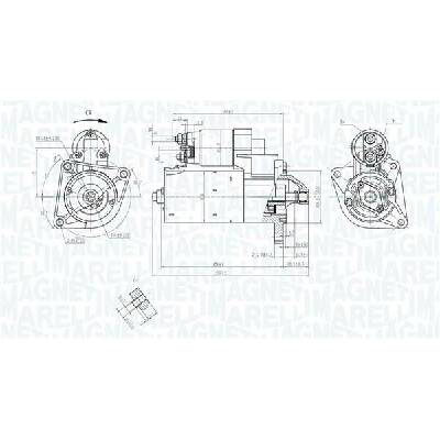 Startér MAGNETI MARELLI 063721447010