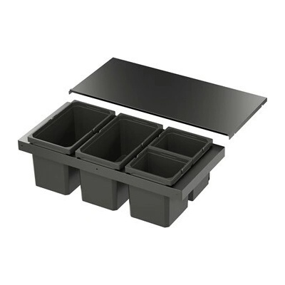 VS ENVI Flex XS-256 systém na třídění odpadu KB 900 mm, 2×16/2×7 l, lava