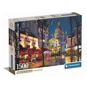 Clementoni Puzzle 1500 Compact Paris - Montmartre