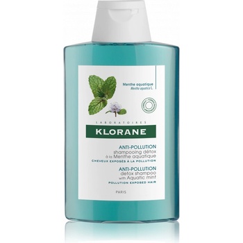 Klorane Aquatic Mint šampón 400 ml