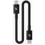 Beats USB-C to USB-C Woven Short Cable (20 cm) - Bolt Black (meq94zm/a)